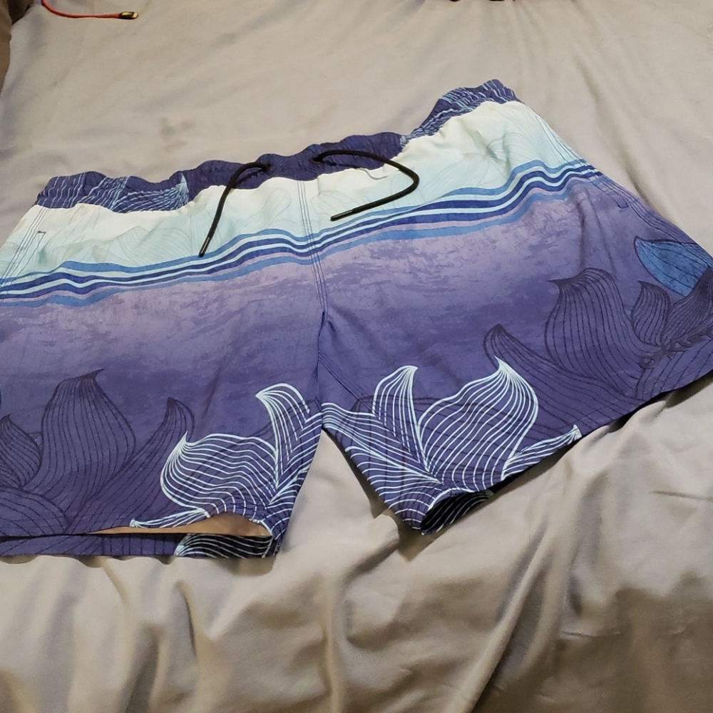 Oakley Blue/purple board short 2XL